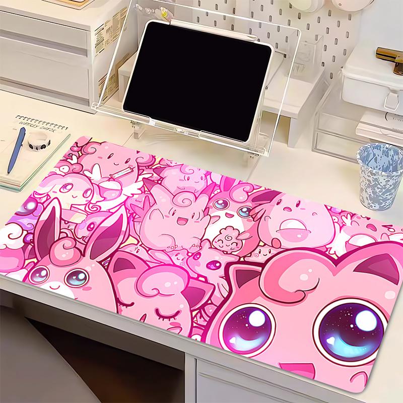 Mouse Pad Pokemon Gamers Computer Extended Game Mousepad Esports Players Laptop Desk Mouse Mat Gaming Keyboard Durable Carpet