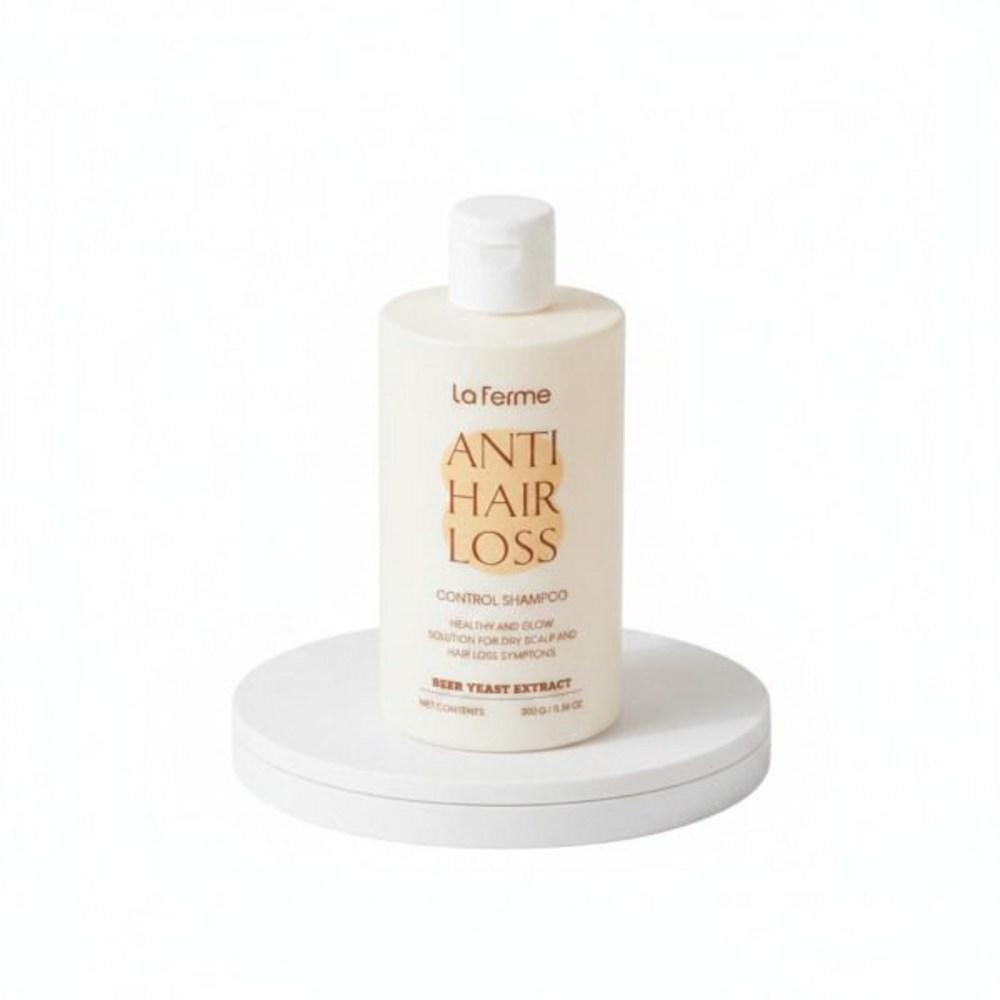FERME LA Anti-Hair Loss Control Shampoo 300g (+La Ferme Sample Kit Gift), 1 Pcs