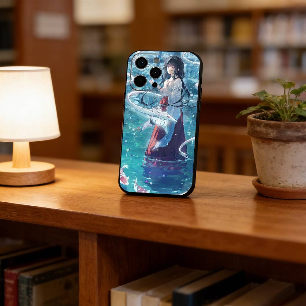 

Kikyo Phone Case Silicone Soft For IPhone 17 16 15 14 13 12 11 X XR Plus Pro Max Plus iPhone16Se4