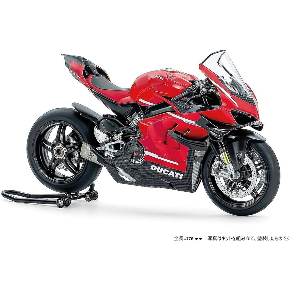 Tamiya 1/12 Motorcycle Series No.143 Ducati Superleggera V4 with RACING KIT Model 14143 (Motorcycle)