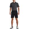 UA Stretch Woven Golf Solid Color Sports Shorts Men Shorts Black 1370083-001