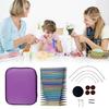 13Pairs Interchangeable Circular Knitting Needle Set with Knitting Accessories for Knitting Sweater Sock Scarf Bag Hat