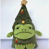 Weihnachts-Regenfrosch Plüschtier Niedliches Stofftier Puppe Weihnachten Heimdeko Schmuck