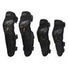 Motorcycle Knee Shin Guard Pads with Elbow Guard Adjustable Elastic Strap Motocross Knee Protection Armor for Dirtbike