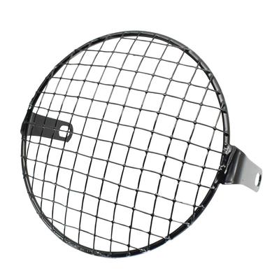 Nakira Motorcycle Headlight Grille Cover Guard Mesh, Universal 6.5-inch, 160mm (Large Mesh) Nkr1074