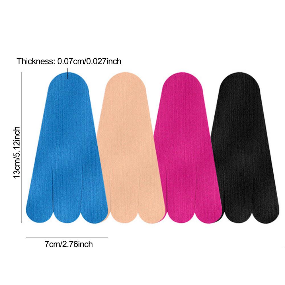 10 Stück Elastisches Selbstklebendes Sporttape Bandage Vliesstoff Universelle Passform für Sport