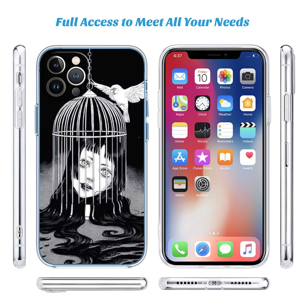 CJ65 Horror Tomie Junji Ito Case for Motorola Moto G10 G20 G30 G31 G32 G34 G35 G41 G42 G50 G51 G52 G55 G60 G60S G62 G71 G72 G75