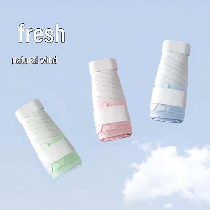 NINORIVA Iridescent Gradient 5-Fold Portable Umbrella