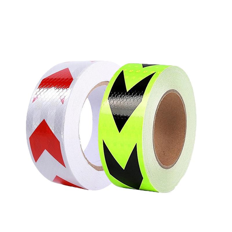 Glow Tape Car Reflective Tape Safety Warning Sticker Traffic Reflector Tape Anti Slip Traction Sticker Non-slip Tape for Stairs