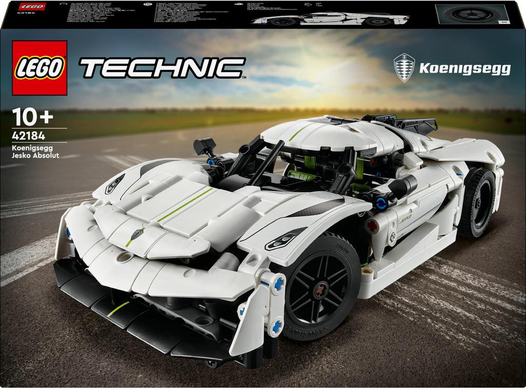 LEGO конструктор Technic – Машинка – Суперспортивный автомобиль Koenigsegg Jesko Absolut (42184)