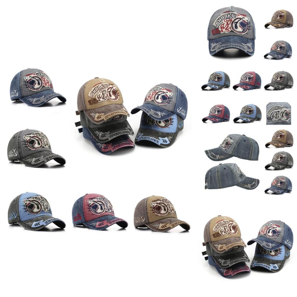 Retro Vintage Distressed Trucker Baseball Cap For Men And Women