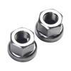 Axle Track Nuts 2Pcs Anti-skid Bicycle Cycle M9/M10