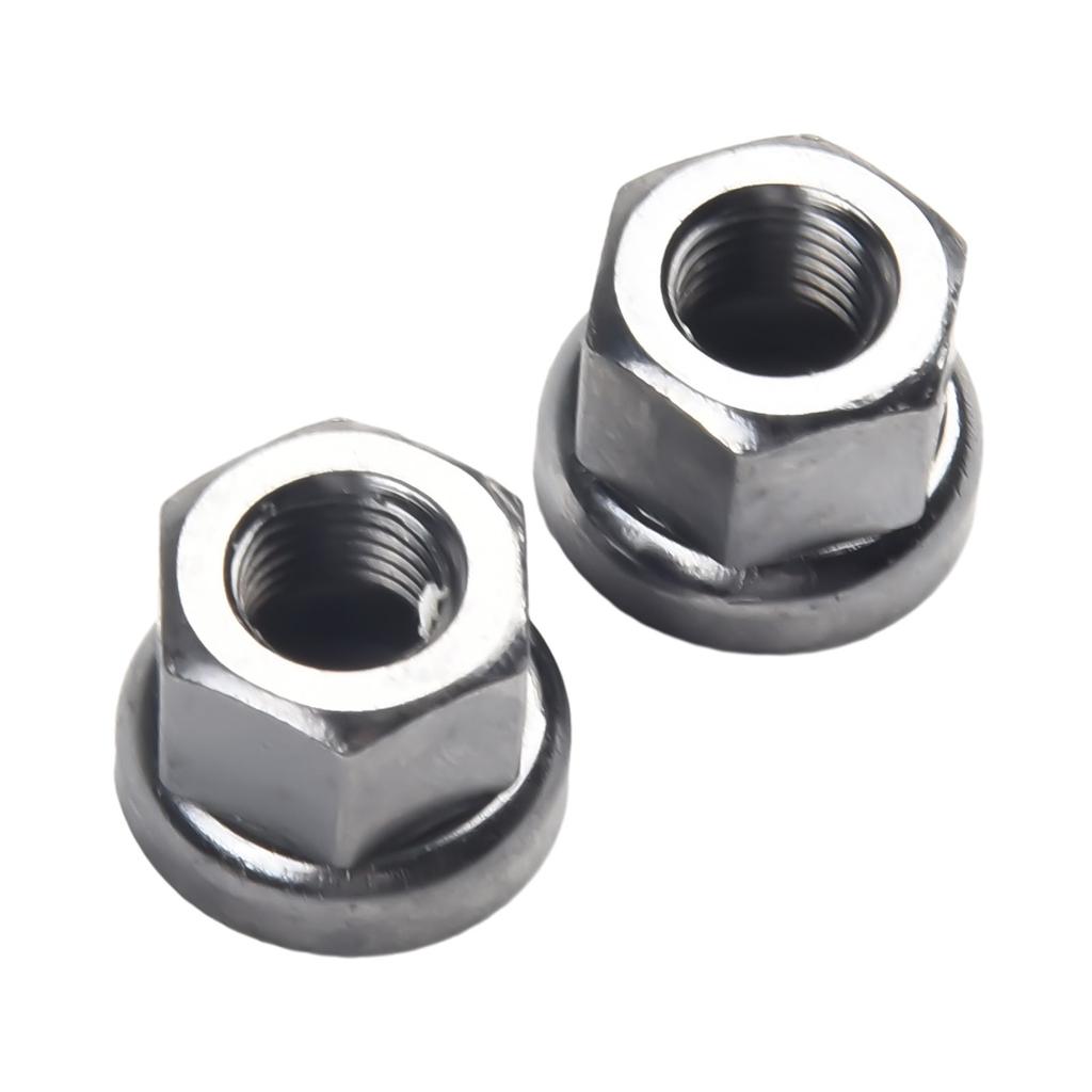 Axle Track Nuts 2Pcs Anti-skid Bicycle Cycle M9/M10