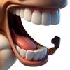 Funny Horse Acrylic Car Rearview Ornament 2D Flat Cartoon Prank Horse Automotive Interior Hanging Accessory for Tree Door Window Decor