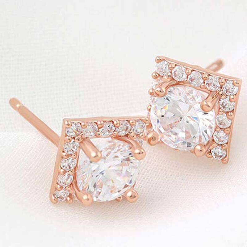 

Woman 14K Goldfilled Square Cubic CH1978046 JK415