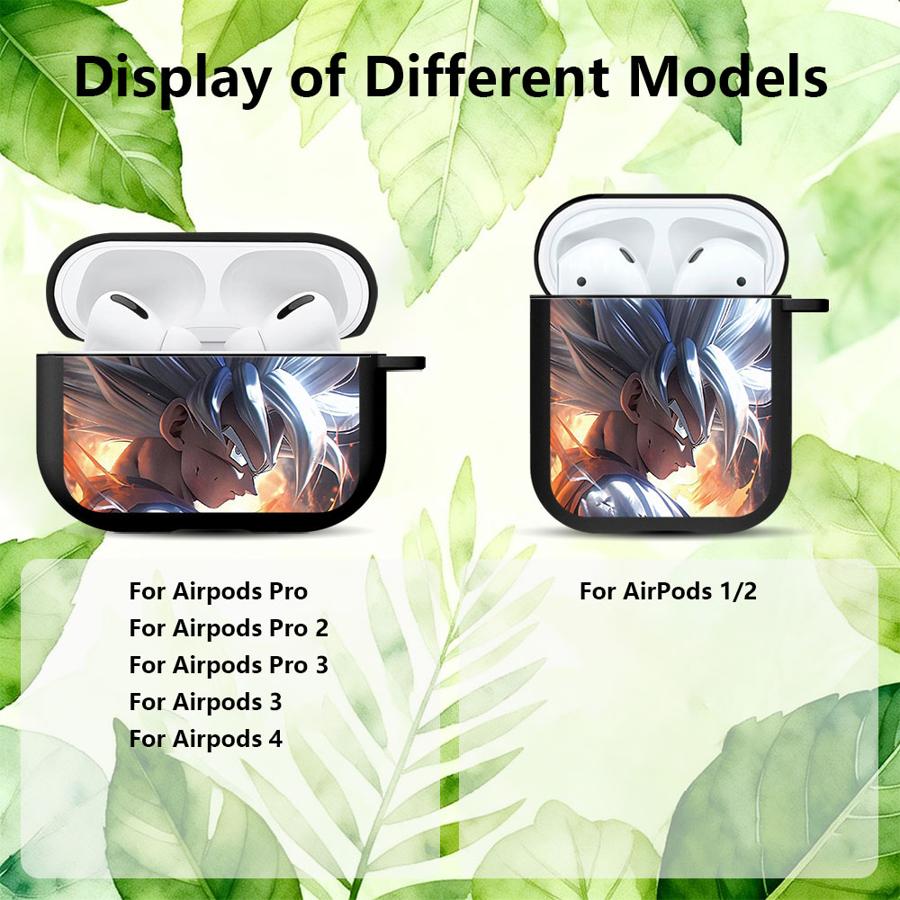 Earphone Cases Cover Case For Airpods 2 Pro2 Pro 1 4 Pro3 3 Cartoon Dragons Balls