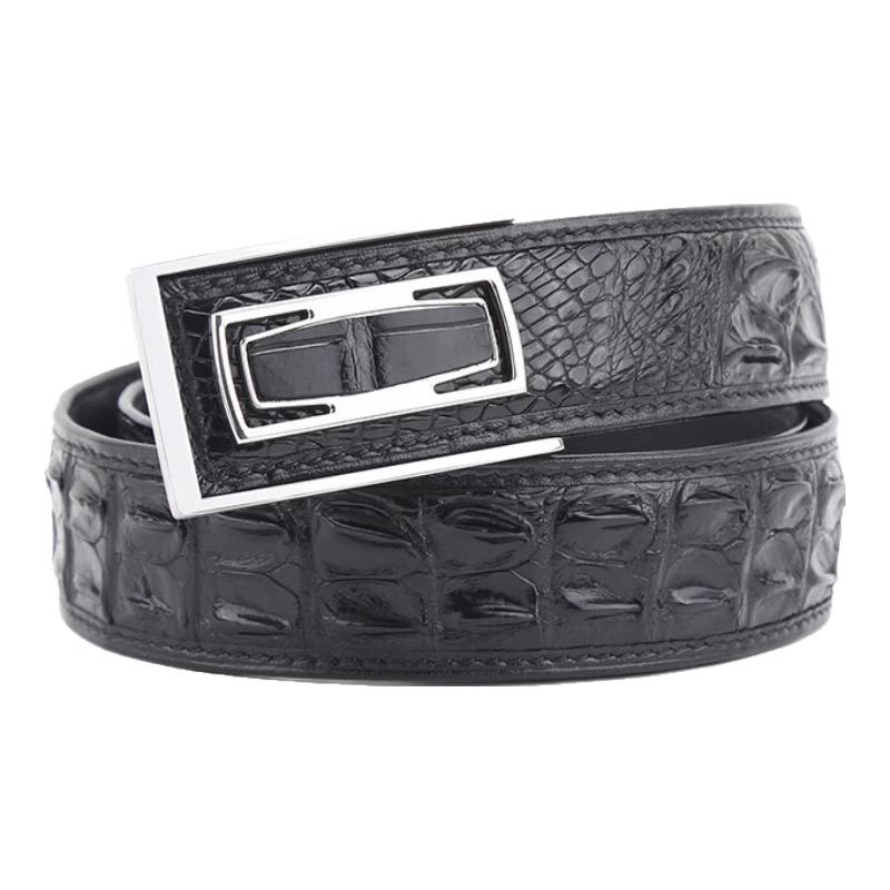 PLOVER Высококачественный ремень из крокодиловой кожи 105cm