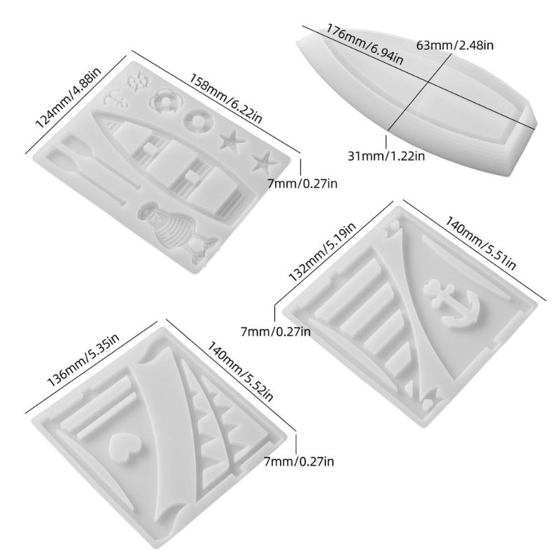 Multipurpose Vessel Silicone Mould for Resin Cement Plaster Casting Decorative Candle Cups Craft Projects