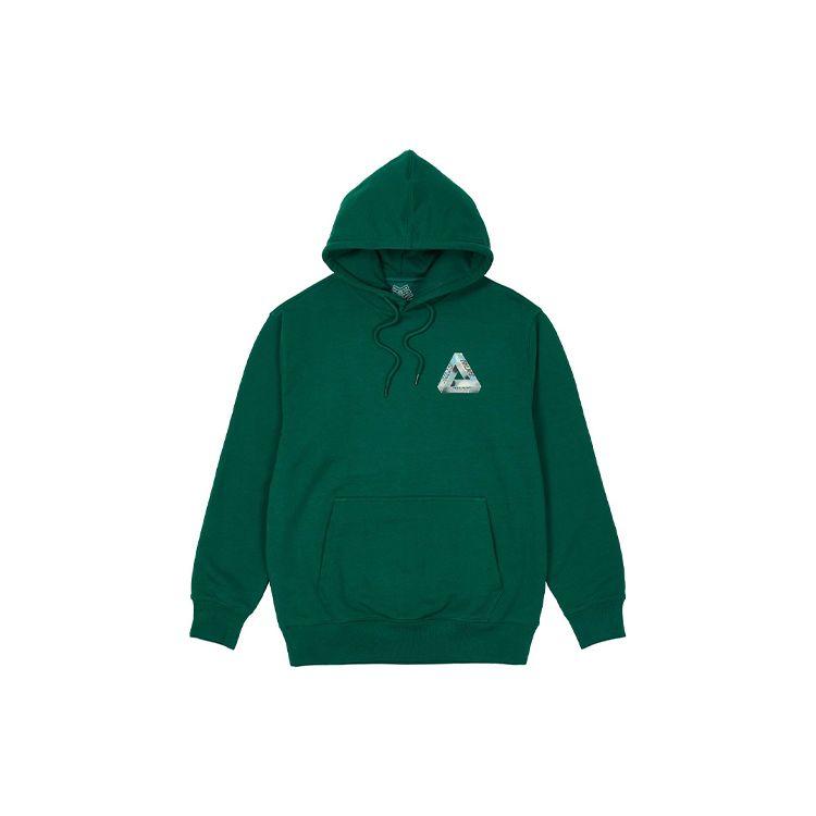 Palace Tri-Chrome Triangle Pattern Hoodie Unisex hoodies Green P20HD052