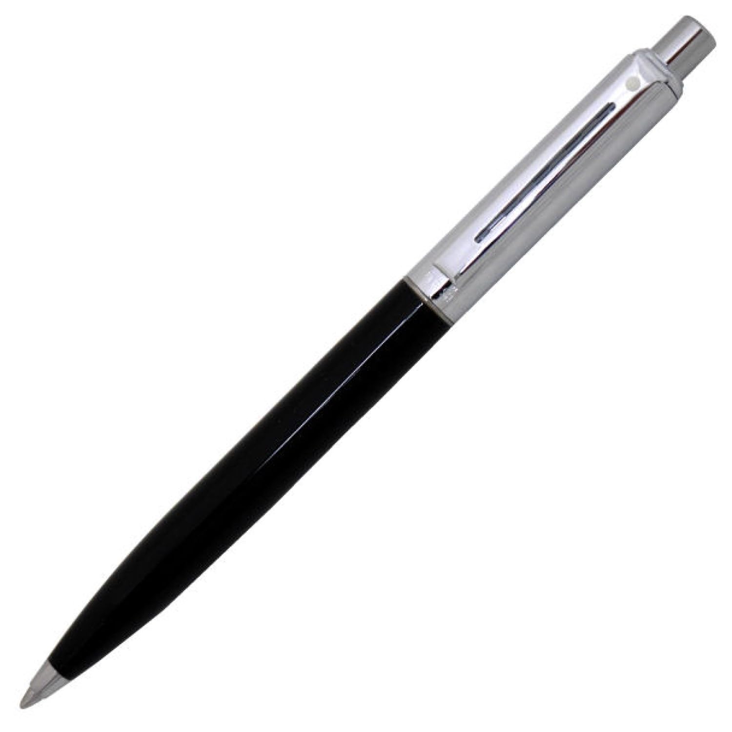 Шариковая ручка Sheaffer Sentinel, Глянцевый черный, Официально импортированная, На масляной основе, & Шашечка, SEN9075BP,