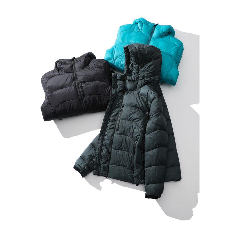 Mountain-Style Outdoor Functional Sports Ribbed down Jacket for Men, Winter Hooded Cotton Coat, Foreign Trade Men's Cotton Clothing Outerwear