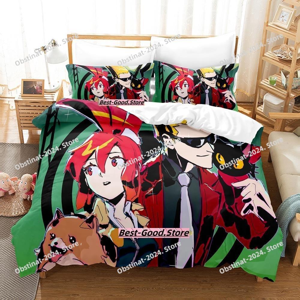 Game Ghost Trick Bedding Set Printed Bed Set Duvet Cover Sheet Pillowcase Bed Soft Quilt Cover Full Queen King Size
