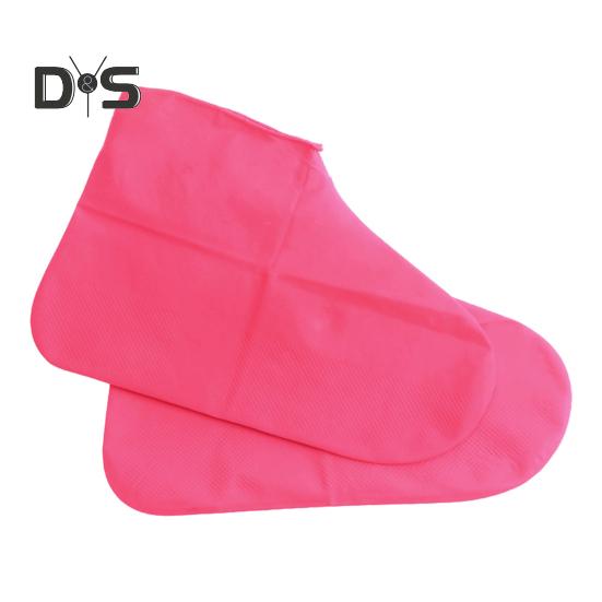 1 pár návleků na boty do deště Vodotěsné Zesílené Silikonové Lehké Skládací Provedení Snadno se Čistí Vysoká Elasticita Návlek na holínky