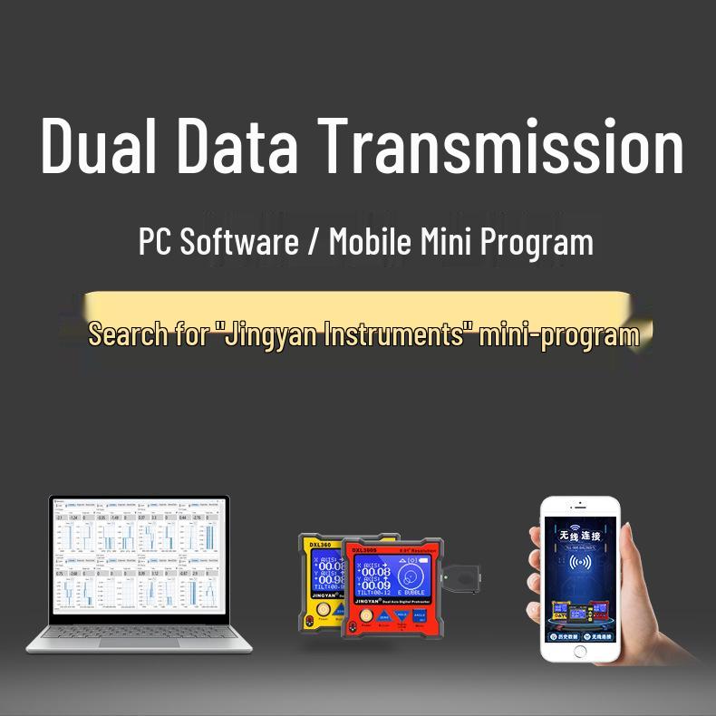 Jingyan DXL360S High-Precision Digital Inclinometer