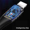 Usams Kabel Pleciony U-Tone Lightning1.2M Power-Off 2A Fast Charging Czarny/Black Sj344Usb01 (Us-Sj344)