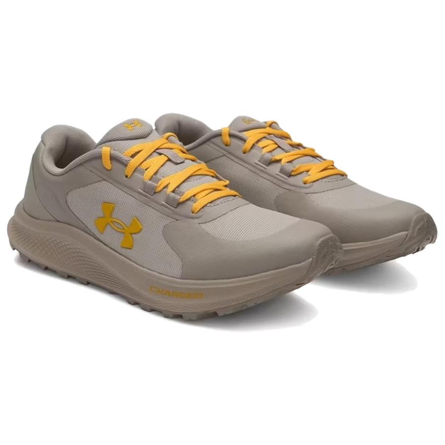 Under Armour Bandit TR3 Lightweight Breathable Marathon Running Shoes Men sneaker Forest-Brown Gray 6007221-203