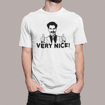 VERY NICE BORAT INSPIRED T-shirt FUNNY GIFT QUOTE ADULTS KIDS