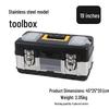 Stainless Steel Multi-Functional Tool Box for Household & Electrician Use