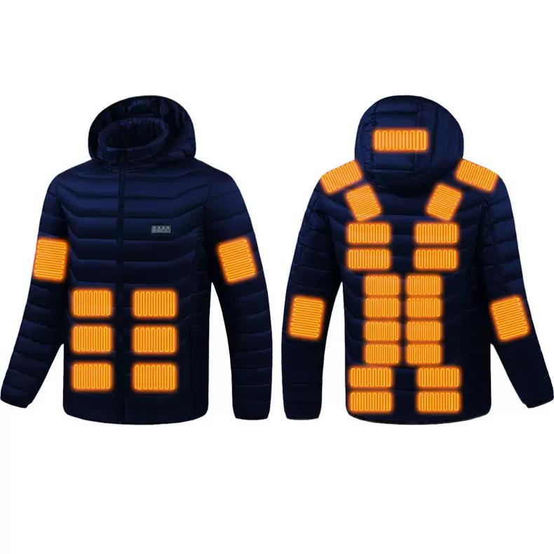 Smart Heated Cotton Jacket - Cold-Proof, Temperature-Controlled