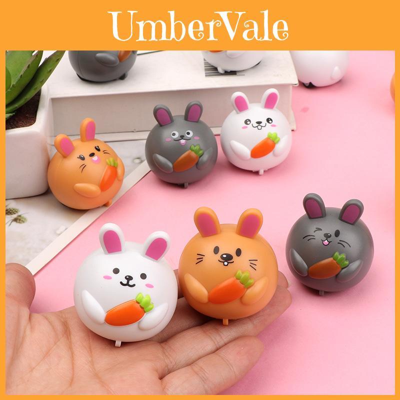 Coche de Juguete Animal Conejo Zanahoria con Mecanismo de Retroceso para Niños Pequeños y Regalo
