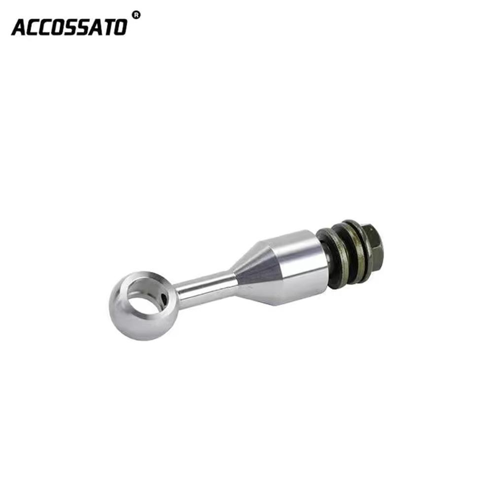 Universal M10*1.25 Aluminium Alloy Stainless SteelMotorcycle Brake Fluid Hose Extension Bracket Accessory For Honda Yamaha Suzuk