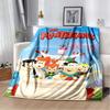 Classic Cartoon Blanket Flannel Soft Plush Cover Blanket Children Bedroom Sofa Bed Travel Picnic Warm Blanket Children Gift