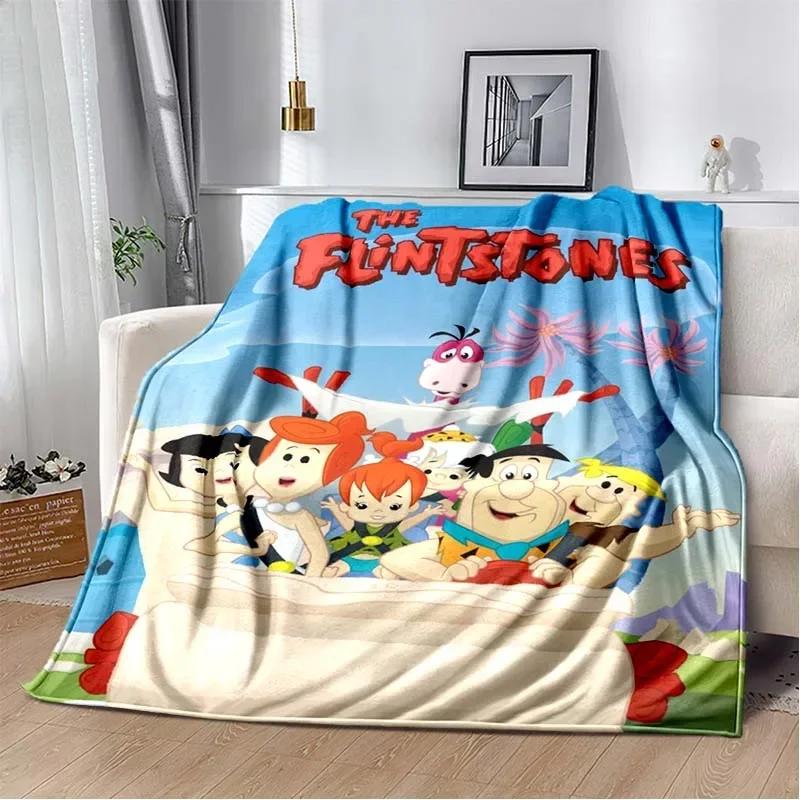 Classic Cartoon Blanket Flannel Soft Plush Cover Blanket Children Bedroom Sofa Bed Travel Picnic Warm Blanket Children Gift