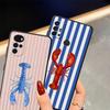 Case for Moto X30 Pro S30 Pro Edge 20 30 Soft Back Phone Cover Marine Animals