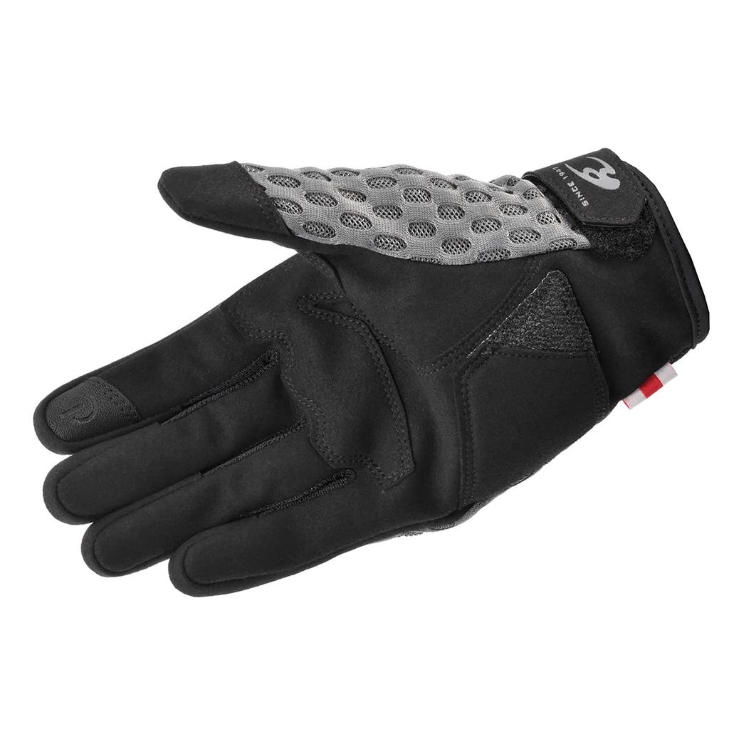 Komine Motorcycle Gloves Protective Cooling Mesh Basalt XL GK-243 Gloves, Gray,