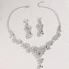 Accessori Sposa Set Collana Abito da Sposa Strass da Donna Gioielli Premium Abito Fotografia