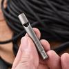 New Portable Loud Lightweight Whistle Multistyles Mini Camping Hiking Whistle Waterproof Titanium Whistle Outdoor EDC Tool