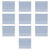 10 Sheets with Adhesive Backing Face Eye Jewels Sticker DIY Crystal Gem Sticker  Gift Decor