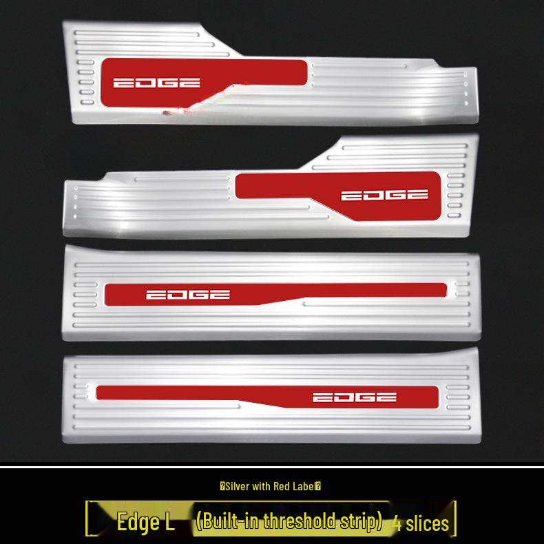 2023-2025 Ford Edge L: Door Sill Strips, Welcome Pedals, Stainless Steel Trunk Protector, Decorative Stickers