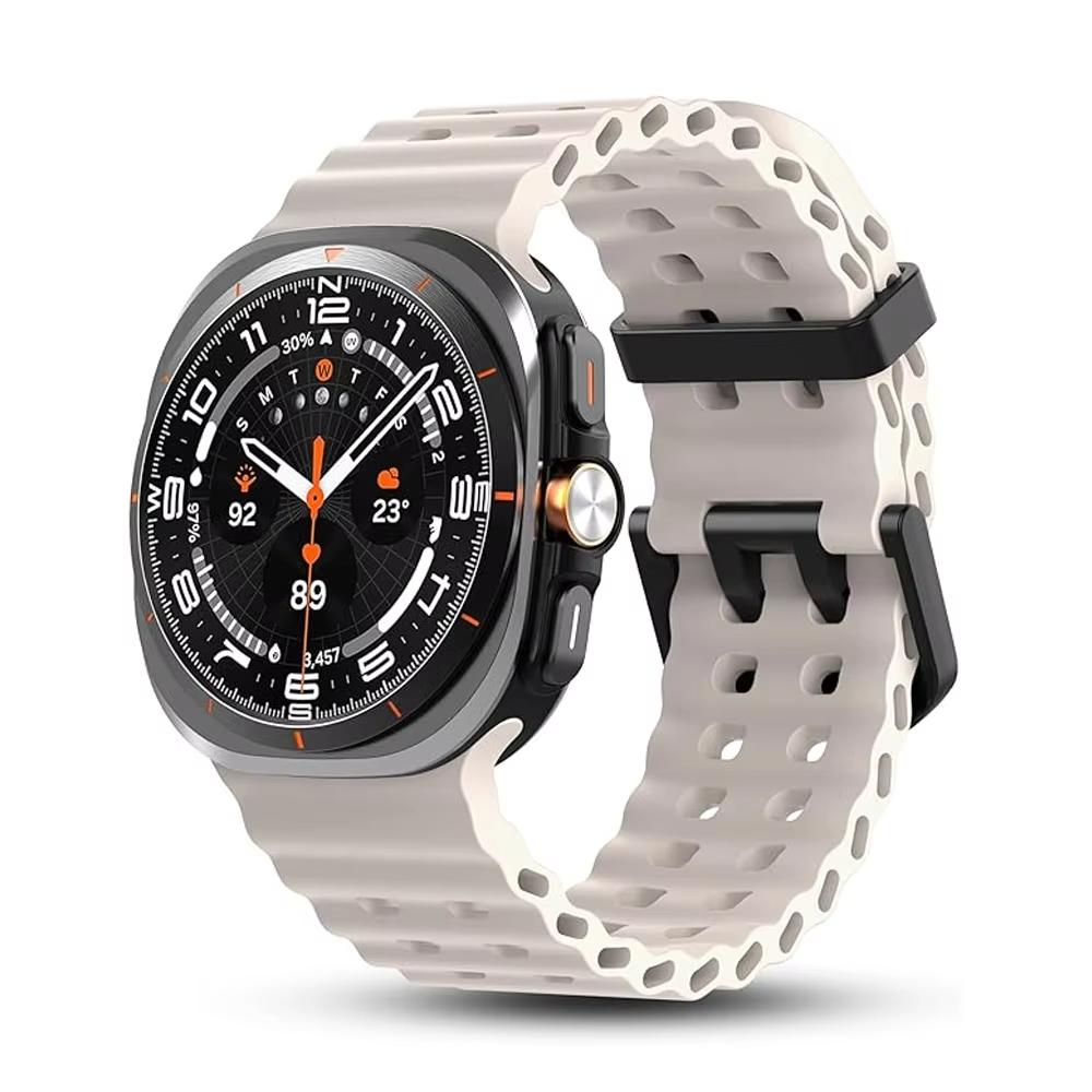 Silicone Watch Band for Samsung Galaxy Watch Ultra 47mm Soft Sports Correa Bracelet For Galaxy Ultra 47mm Watch Strap Men Women