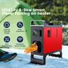 All In One Diesel Air Car Heater Host 5-8KW Adjustable 12V LCD English Remote Control Integrated Parking Heater Machine