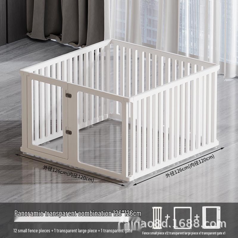 Transparent Acrylic Tall Pet Barrier for Indoor Use - Suitable for Dogs Like Teddy, Bichon, Corgi