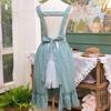 1pcs Home Kitchen Cooking Apron Long Dress Style Apron for Baking Art Nail Salon Milk Tea Coffee Shop Workwear