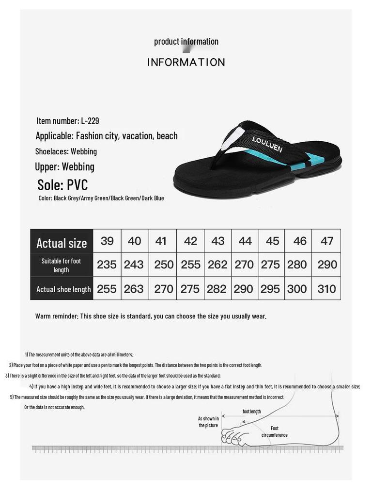 Premium Non-Slip Men's Flip-Flops