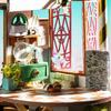 Tsukurundesu DIY Miniature House Traveler Series with Japanese Instructions, Dollhouse, Craft Kit