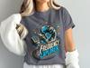 Ham Radio T Shirt, Retro Frequency Explorer Design with Microphone, Earth and Antenna